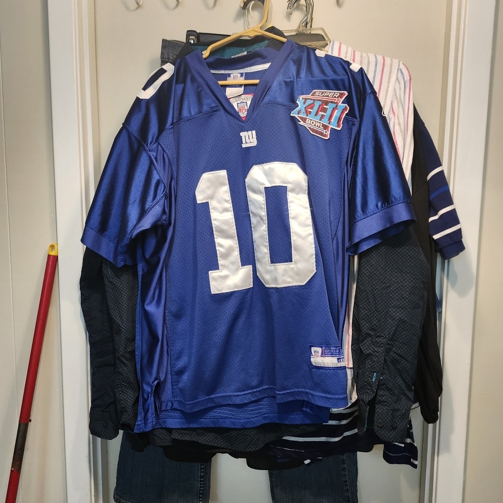 NFL Blue and White Men's Jersey